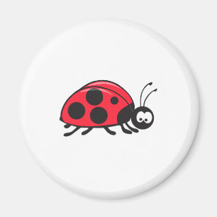 süßer kleiner Marienkäfer Magnet