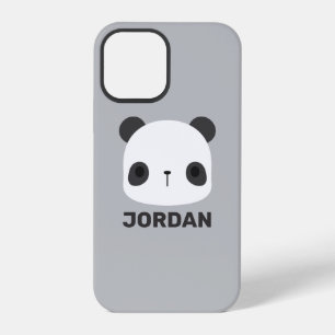 Süßer kleiner Panda-Bär mit personalisiertem Namen iPhone 12 Pro Hülle