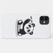 süßer kleiner Panda Case-Mate iPhone Hülle (Rückseite (Horizontal))