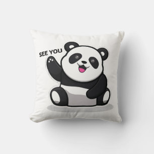 süßer kleiner Panda Kissen