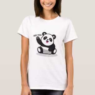 süßer kleiner Panda T-Shirt