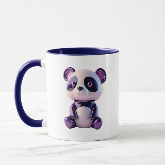Süßer kleiner Panda. Tasse (Links)