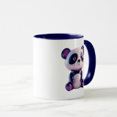 Süßer kleiner Panda. Tasse (VorderseiteRechts)