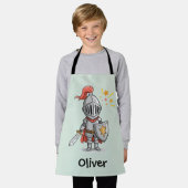 Süßer kleiner Ritter Schürze (Getragen)