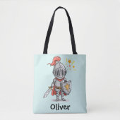 Süßer kleiner Ritter Tasche (Vorderseite)