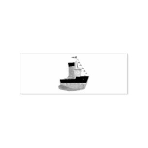 Süßer Kleiner Schlepper Thunder-Cove Gummistempel
