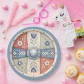 Süßer kleiner Wikinger Schild | Babyparty Pappteller (Party)