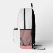 Süßer kleiner Zebra Bedruckter Rucksack (Rechts)