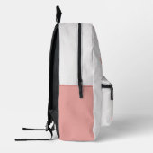 Süßer kleiner Zebra Bedruckter Rucksack (Links)