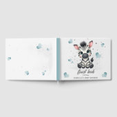 süßer kleiner Zebra Gästebuch (Voll)