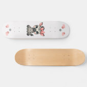 Süßer kleiner Zebra Skateboard (Horizontal)