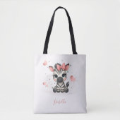 Süßer kleiner Zebra Tasche (Vorderseite)