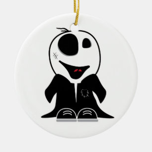 süßer kleiner Zombie-Typ original Keramik Ornament