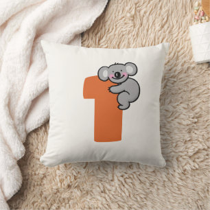 Süßer Koala-Bär Ein Süßes Jahr 1. Geburtstag Kissen
