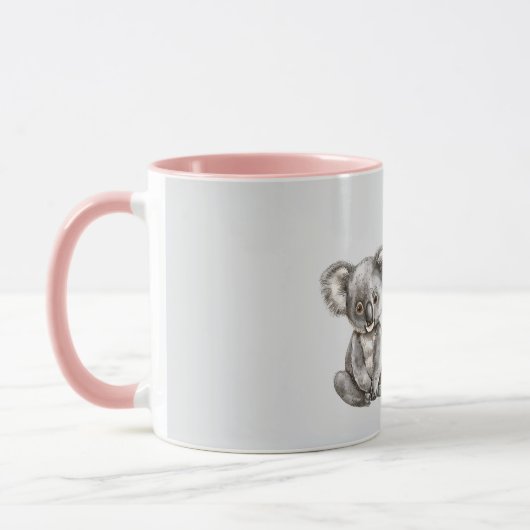 Süßer Koala-Bär-Tier Tasse (Links)