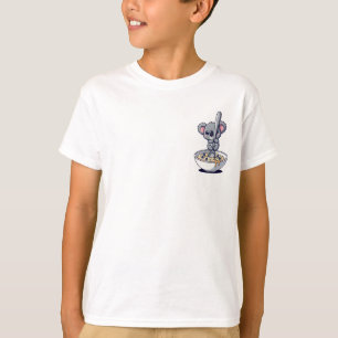 Süßer Koala isst Blaubeerbrei Kinder T-Shirt