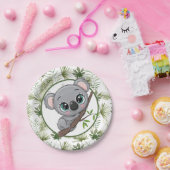 Süßer Koala-Jungtier Pappteller (Party)