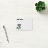 Süßer Koala mit Eukalyptus  Post-it Klebezettel (Büro)