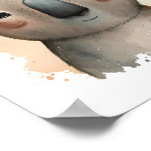 Süßer Koala Poster (Ecke)