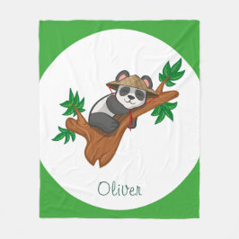 Süßer Koala Wildtier Dschungel Kinder Benutzername Fleecedecke