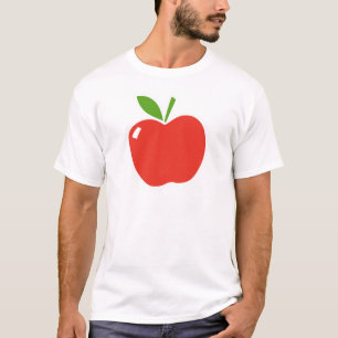 süßer köstlicher roter Apfel-T - Shirt