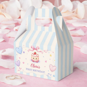 Süßer Kuchen 1. Geburtstagsfeier Geschenkschachtel