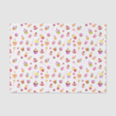 Süßer Kuchen Köstliche Leckereien Seidenpapier (Vorderseite)