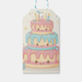 Süßer Kuchen und Cupcakes Geschenkanhänger (Vorderseite)