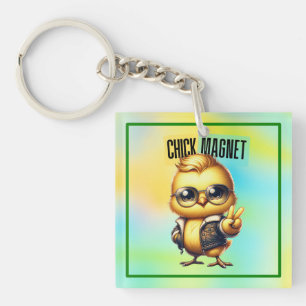 Süßer Küken Magnet Lustiges Ostern Schlüsselanhänger