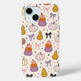 Süßer Kürbis-Schleifen-Herbst-Handyhülle Case-Mate iPhone Hülle