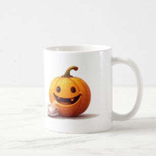 Süßer Kürbis und Latte-Tasse - Herbstsaison Favori Kaffeetasse