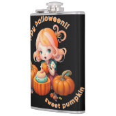 Süßer Kürbis Wasserflasche Flachmann (Links)