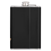 Süßer Kürbis Wasserflasche Flachmann (Rückseite)