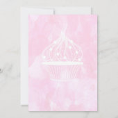 Süßer Kürbiskuchen Geburtstag Einladung (Rückseite)