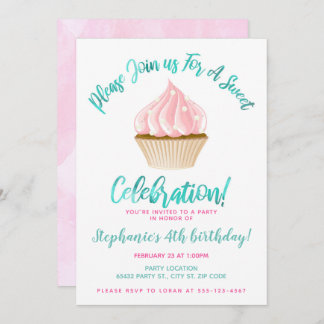 Süßer Kürbiskuchen Geburtstag Einladung