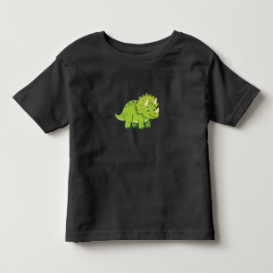 Süßer kurzer Dinosaurier – Bezaubernder Cartoon-Di Kleinkind T-shirt