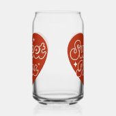 Süßer Kuss kann Glas (Rechts)