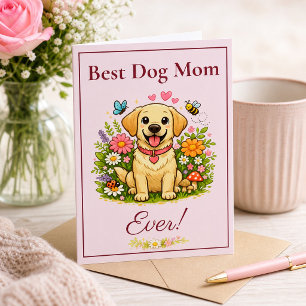Süßer Labrador Retriever Beste Hundemutter Aller Z Karte