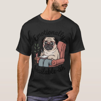 Süßer lächelnder Hund mit Text Lächeln Es kann sic T-Shirt