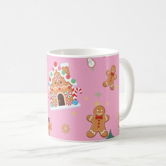 Süßer Lebkuchen Kaffeetasse (VorderseiteRechts)