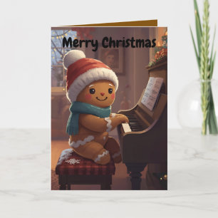süßer Lebkuchenjunge Weihnachten gefaltete Festtag