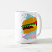 Süßer leckerer Burger Kaffeetasse (VorderseiteRechts)