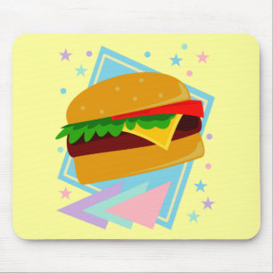 Süßer leckerer Burger Mousepad