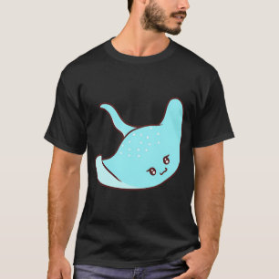 Süßer leuchtend blauer Stachelrochen T-Shirt