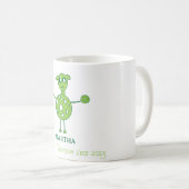 Süßer lieber Herr Pickleball Kaffeetasse (VorderseiteRechts)