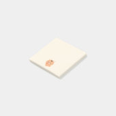 Süßer Liebestiger Post-it Klebezettel (angewinkelt)