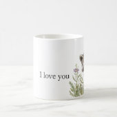 Süßer Liebeswaschbär Kaffeetasse (Mittel)