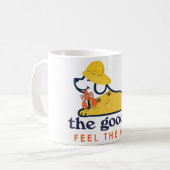 Süßer Lobstah-Welpe Kaffee Kaffeetasse (Vorderseite Links)