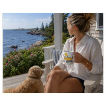 Süßer Lobstah-Welpe Kaffee