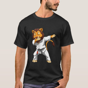 Süßer Löwe Jiu Jitsu BJJ Kind Kampfsport Held T-Shirt